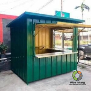 Jasa Pembuatan Gerobak Besi / Booth Besi