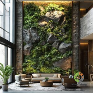 Jasa Pembuatan Taman Moss Art