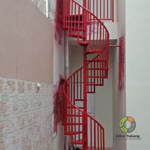 Jasa Pembuatan Tangga Putar Besi Termurah Dan Terpercaya
