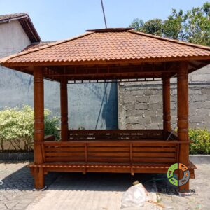 gazebo kayu kelapa 2x3